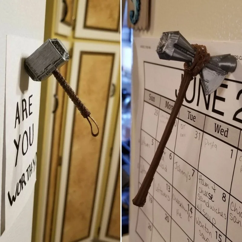 Thor Hammer Fridge Magnet
