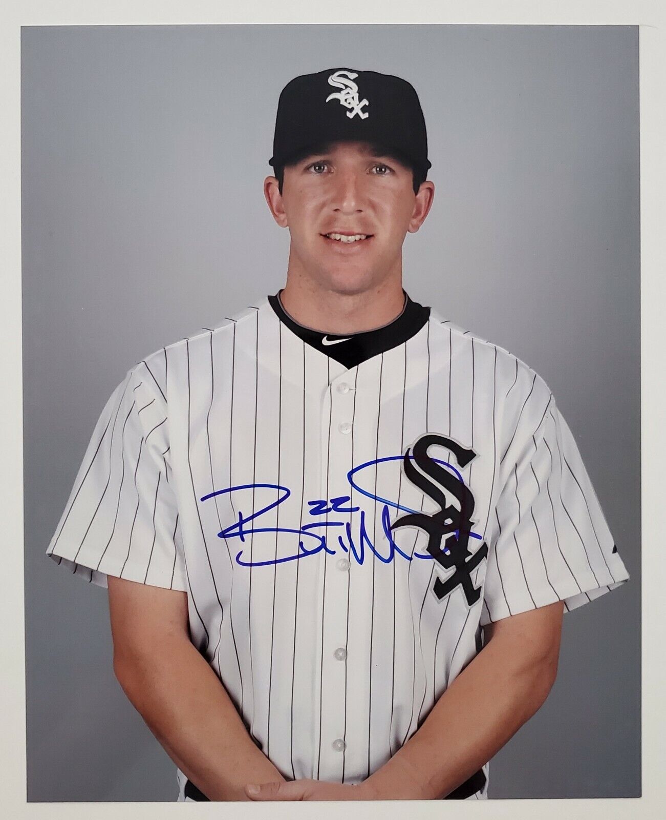 Brent Morel Signed 8x10 Photo Poster painting MLB Chicago White Sox Infielder Auto RAD