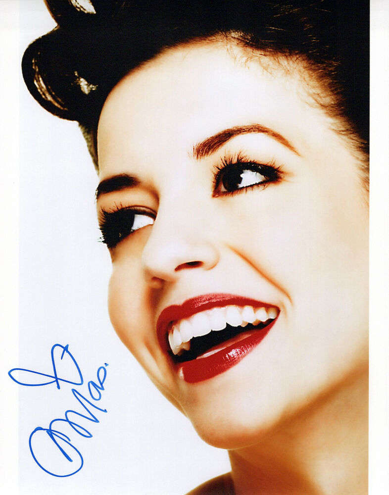 Masiela Lusha glamour shot autographed Photo Poster painting signed 8x10 #18