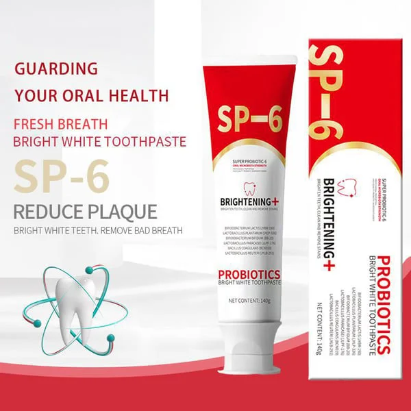 ✨Super Probiotic-6 Toothpaste with 6 Probiotics oalance Oral microbiota strength