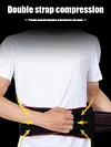 Motorcycle Waist Protector Brace Summer Breathable Waist Support Belt Red