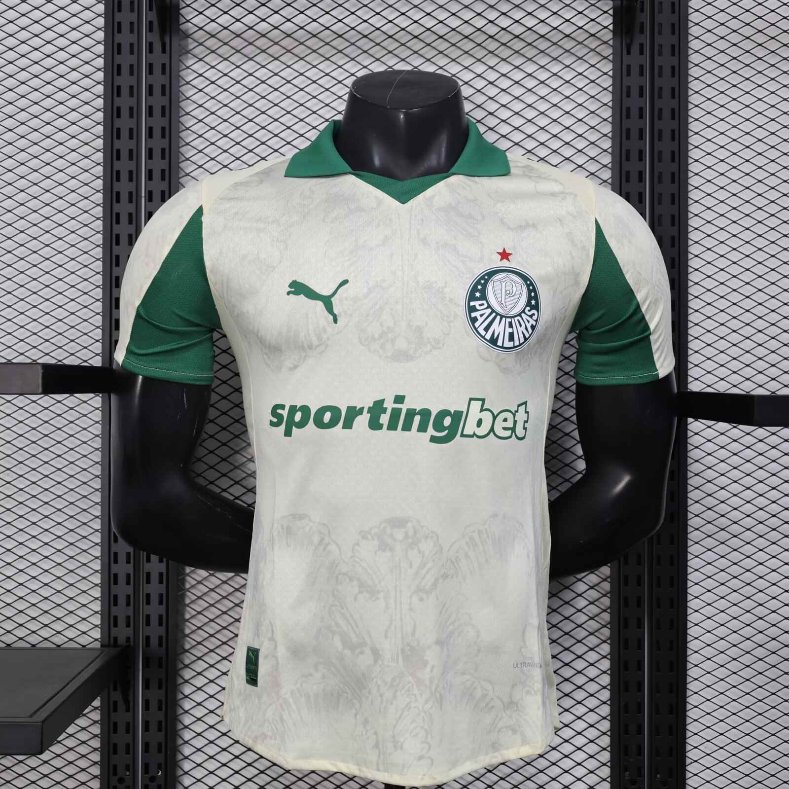 2025/2026 Player Version Palmeiras Away FIFA Club World Cup Football Jersey 1:1 Thai Quality（The player version jersey is a bit tight, please pay attention to the size selection）