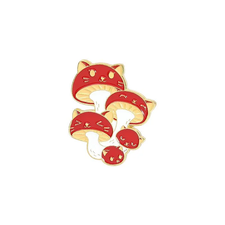Cute Mushrooms Pins