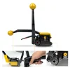 A333 Packager Baler Manual Sealless Steel Strapping Machine Belt Packaging Banding Bander Packing Machinery Steel Strip