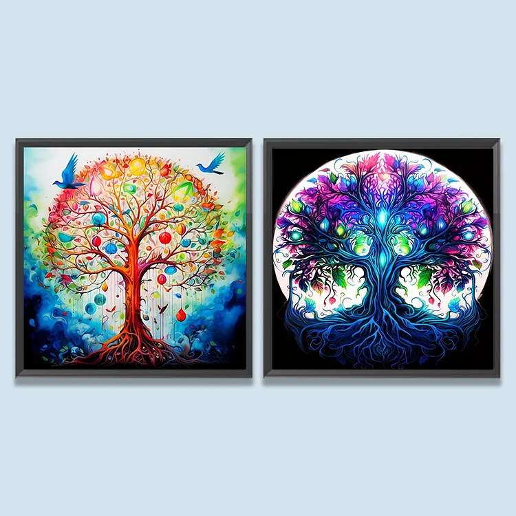 Tree of Life-Full Round Diamond Painting(40*40CM)