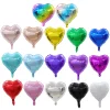 50PCS Heart Shape 18" Aluminum Film Balloons Wedding Party Ceremony Decoration Supplies