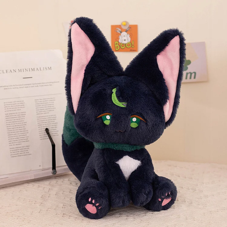 Genshin Cat Xiao Tighnari Plush Doll Stuffed Toy Cosplay Kids Gifts Xmas Party