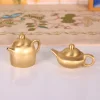 Pure Handmade Brass Plated 18K Gold Mini Tea Pet Small Teapot