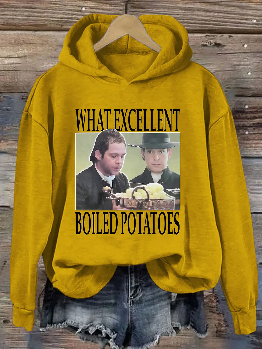 Boiled Potatoes Funny Meme Hoodie