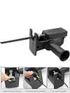 Portable Reciprocating Saw Adapter with 3 Saw Blade Electric Drill Modified Tool