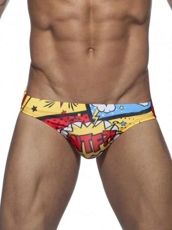 Men's Cartoon Print Trunks