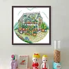 Sunshine Garden-14CT Stamped Cross Stitch 31*30cm/12.2*11.81in tapestrymarket