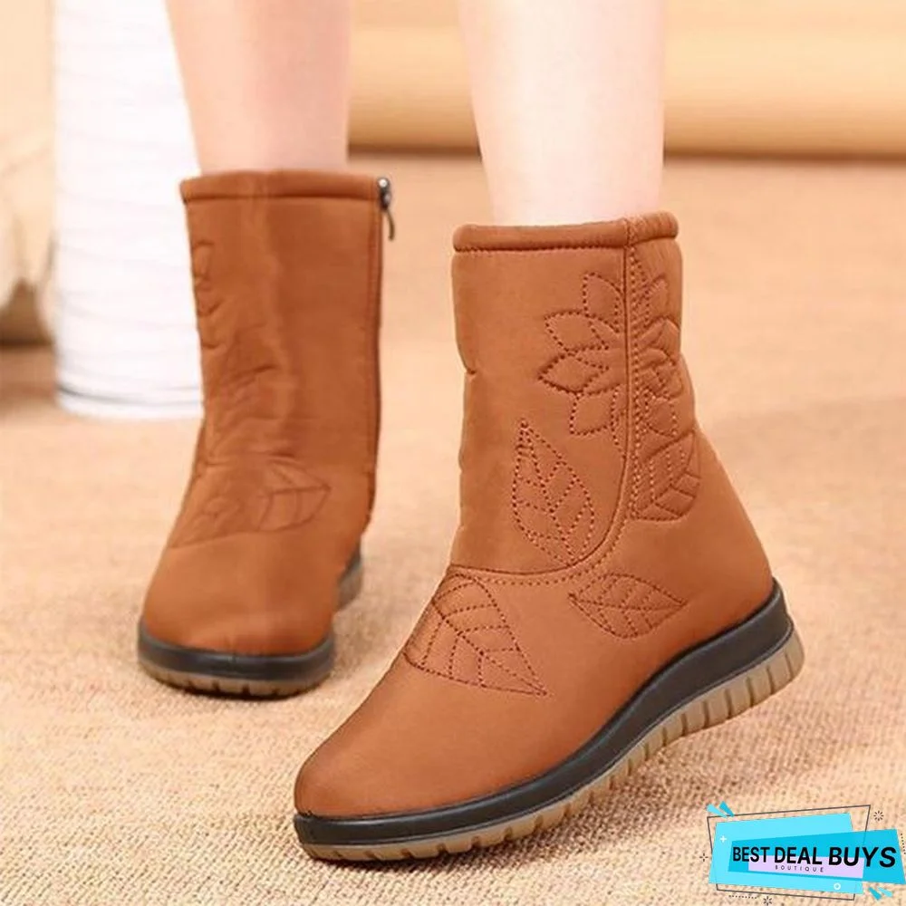 Women Boots Winter Shoes Women Plus Insole Snow Boots Fur Ankle Boots For Women Waterproof Winter Shoes