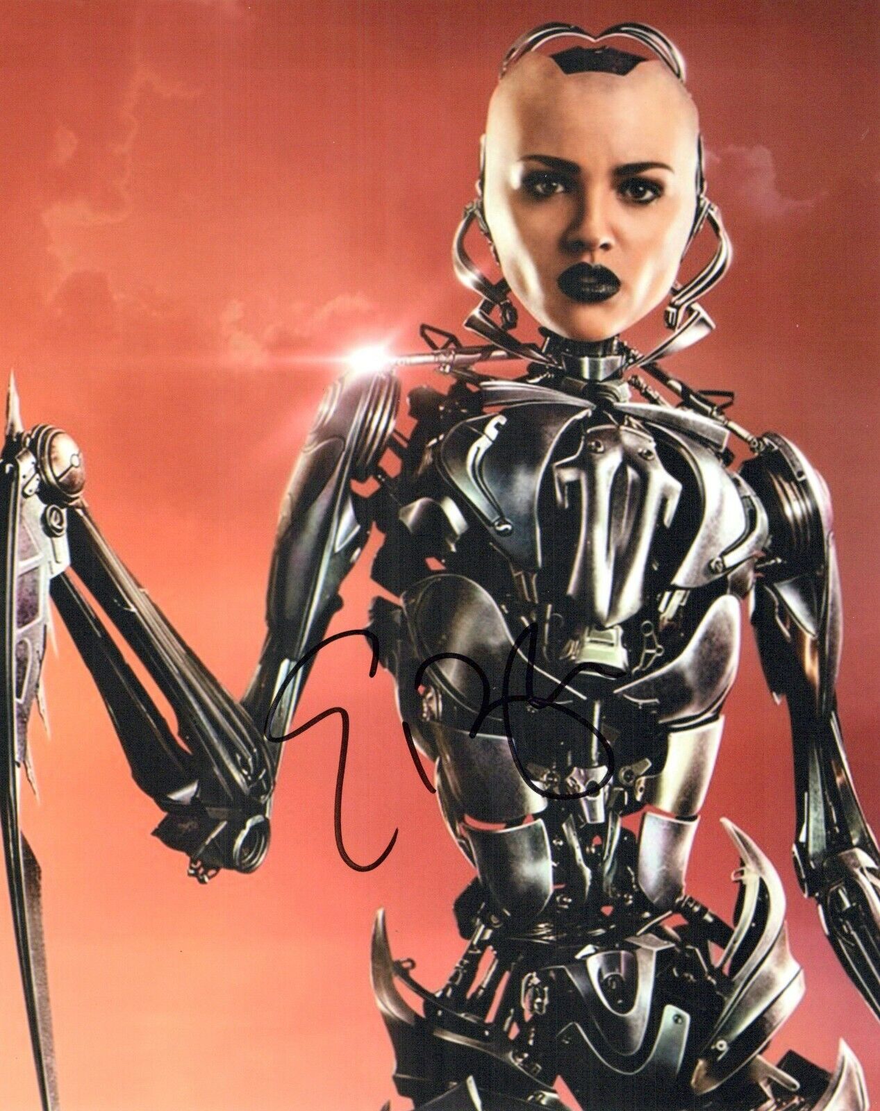 Eiza Gonzalez Alita Battle Angel autographed Photo Poster painting signed 8x10 #2 Nyssiana