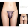 Men's Low Rise Sexy Ultra-Thin Transparent Adjustable Thong