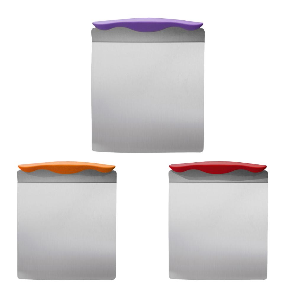 

Stainless Steel Cream Cake Pizza Transfer Cake Shovel Tray Moving Plate, Purple, 501 Original