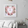 Rose - 5d diy Handwerk Uhr - 35*35CM