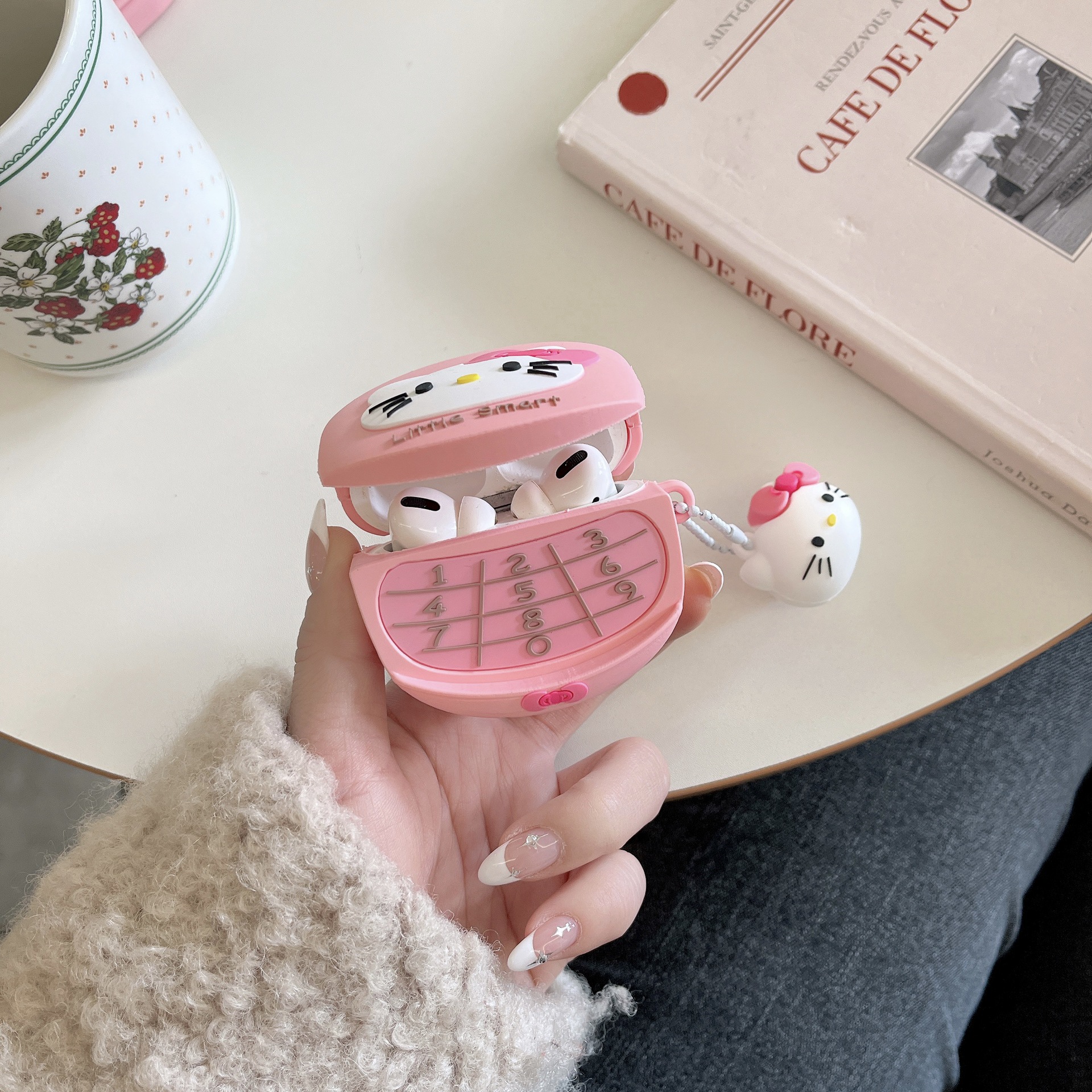 AirPods 3 | Étui Silicone HELLO KITTY Head 3D