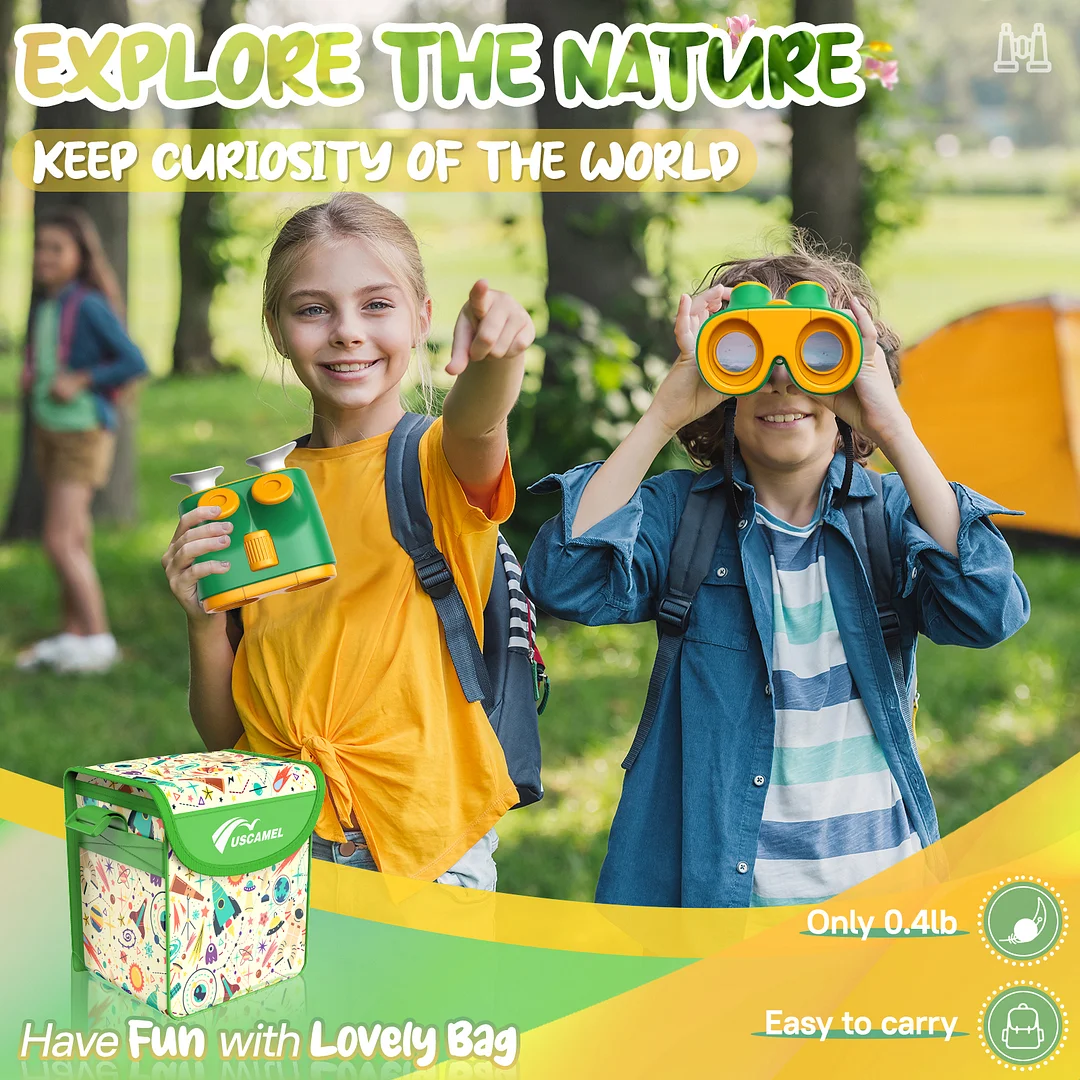 Binoculars for Kids 8x30, Toy Binoculars for Bird Watching,Camping, Learning