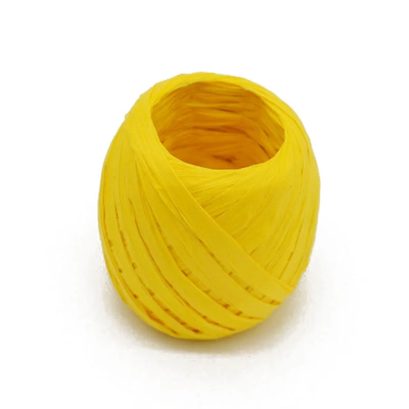 1 Roll 20 Meters CAKE COOKIE raffia ribbon paper rope palm packaging rope decorations baking box packing party candy gifts