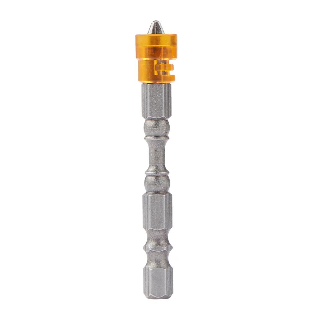 

1/4 inch Hex Shank S2 Steel PH2 Magnetic Electric Screwdriver Bits (Yellow), 501 Original