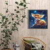 Diamond Painting-DIY Full Round Drill Glowing Deer(40*40 CM)