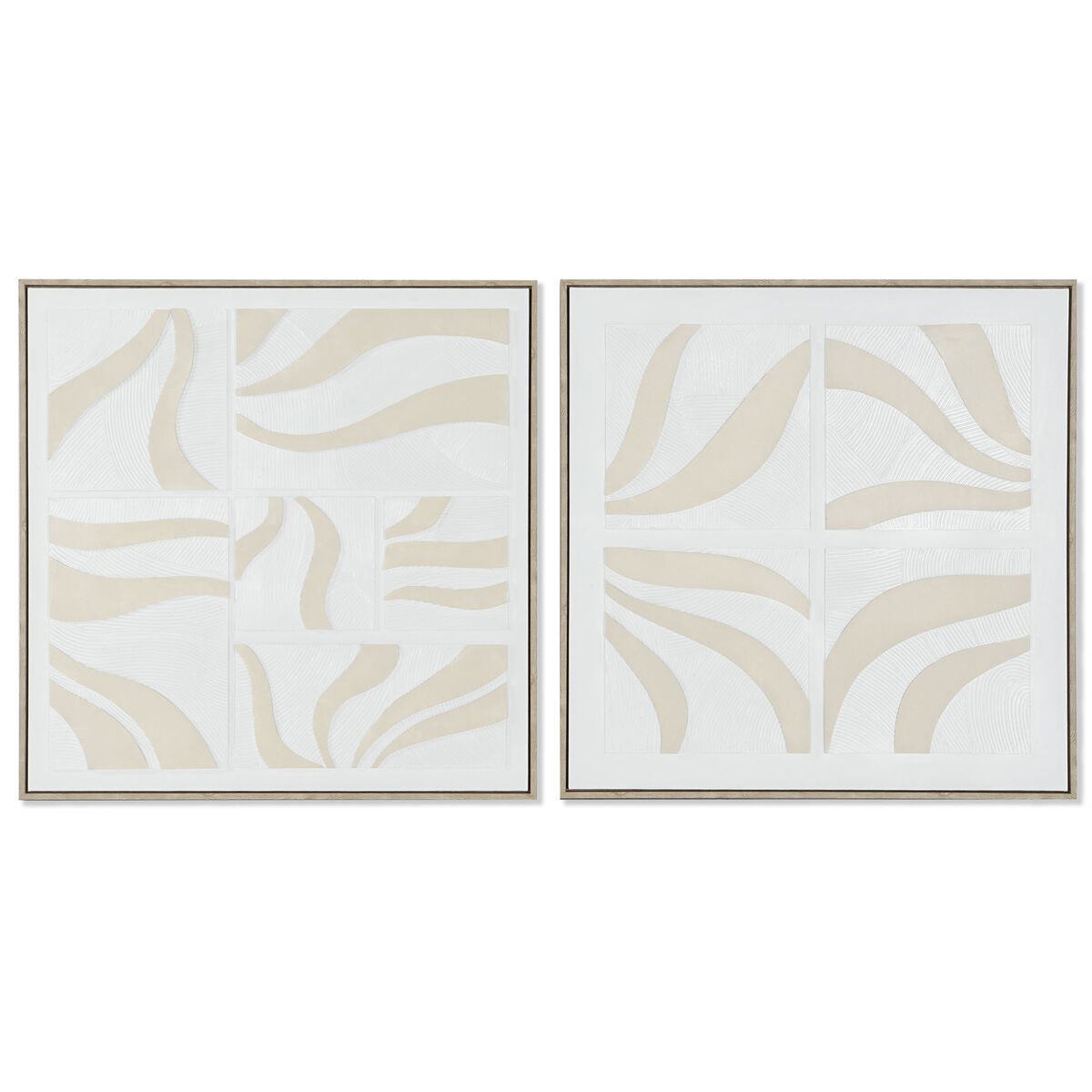Canvas Home ESPRIT polystyrene Canvas 83 x 4,5 x 83 cm