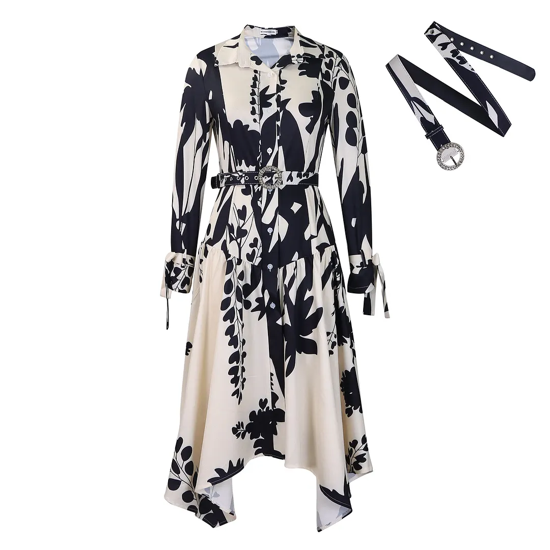 Women&rsquo;s Floral Print Midi Dress