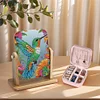 (US Local)DIY Hummingbird Diamond Painting Kit Rotatable Mirror w Diamond Art Jewelry Box