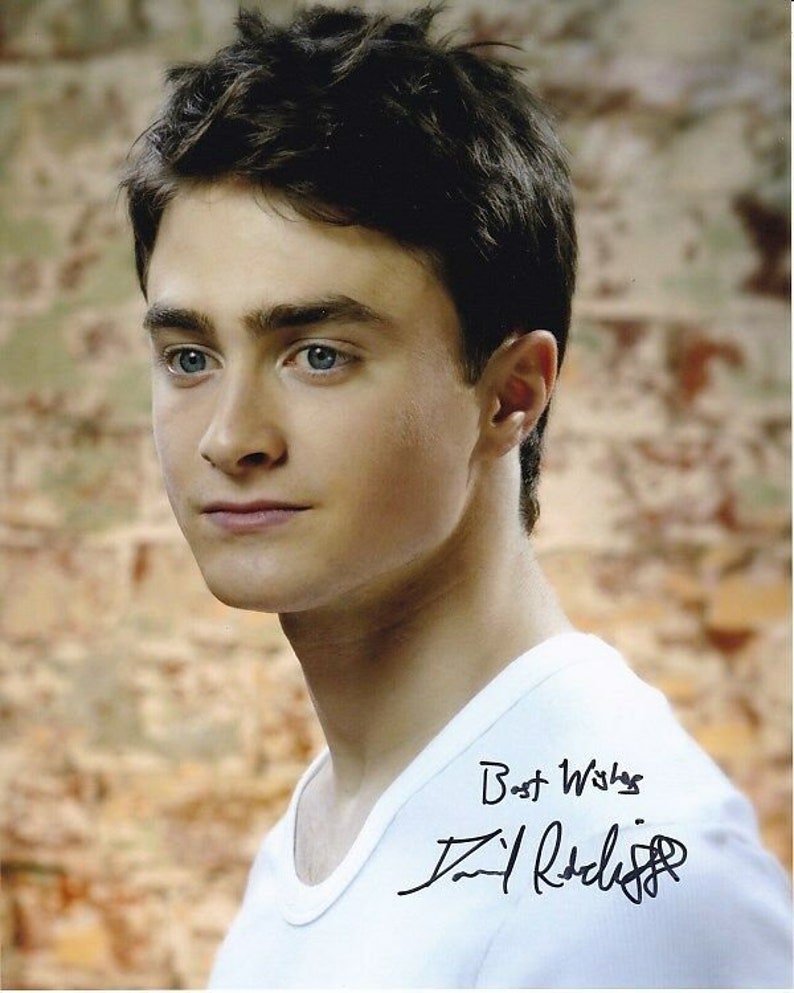 Daniel radcliffe signed autographed Photo Poster painting