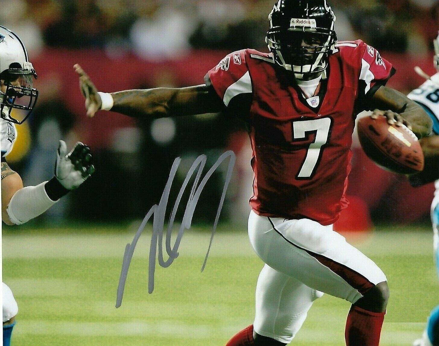 Michael Vick Autographed Signed 8x10 Photo Poster painting ( Falcons ) REPRINT