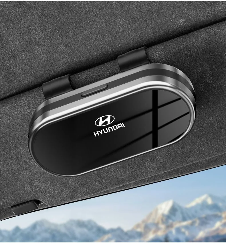 Car glasses case sun visor glasses storage box