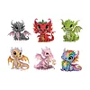 6Pcs Acryl Drache - 5d DIY Handwerk Aufkleber Magnet