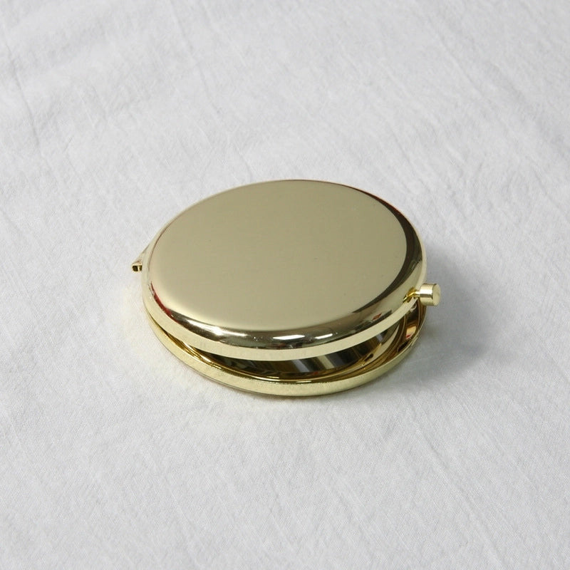 Casual Solid Color Metal Mirror 1 Piece