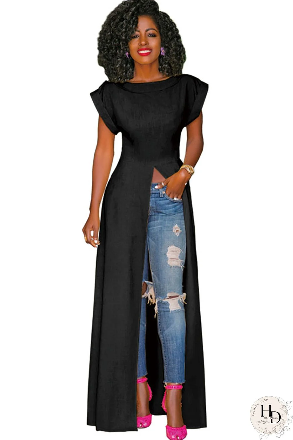 White Polyester Fashion Sexy Cap Sleeve Short Sleeves O neck A-Line Ankle-Length hollow out Patchwork chai