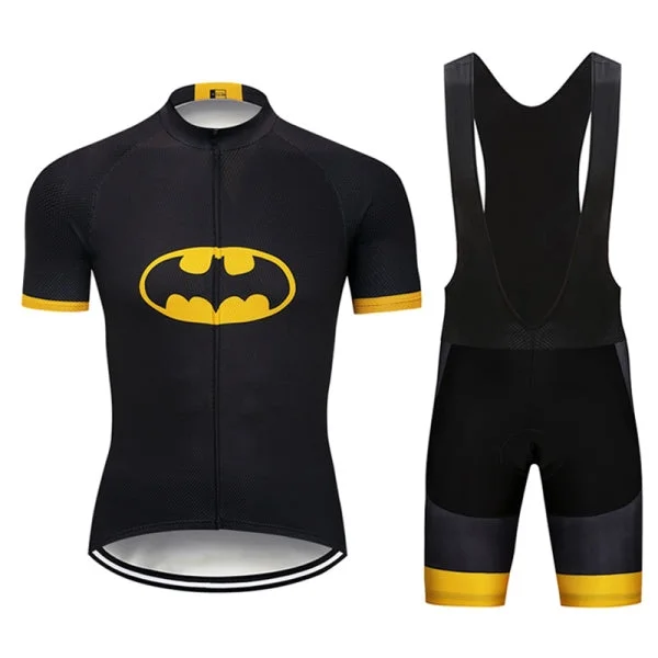 Batman Men's Short Sleeve Cycling Kit