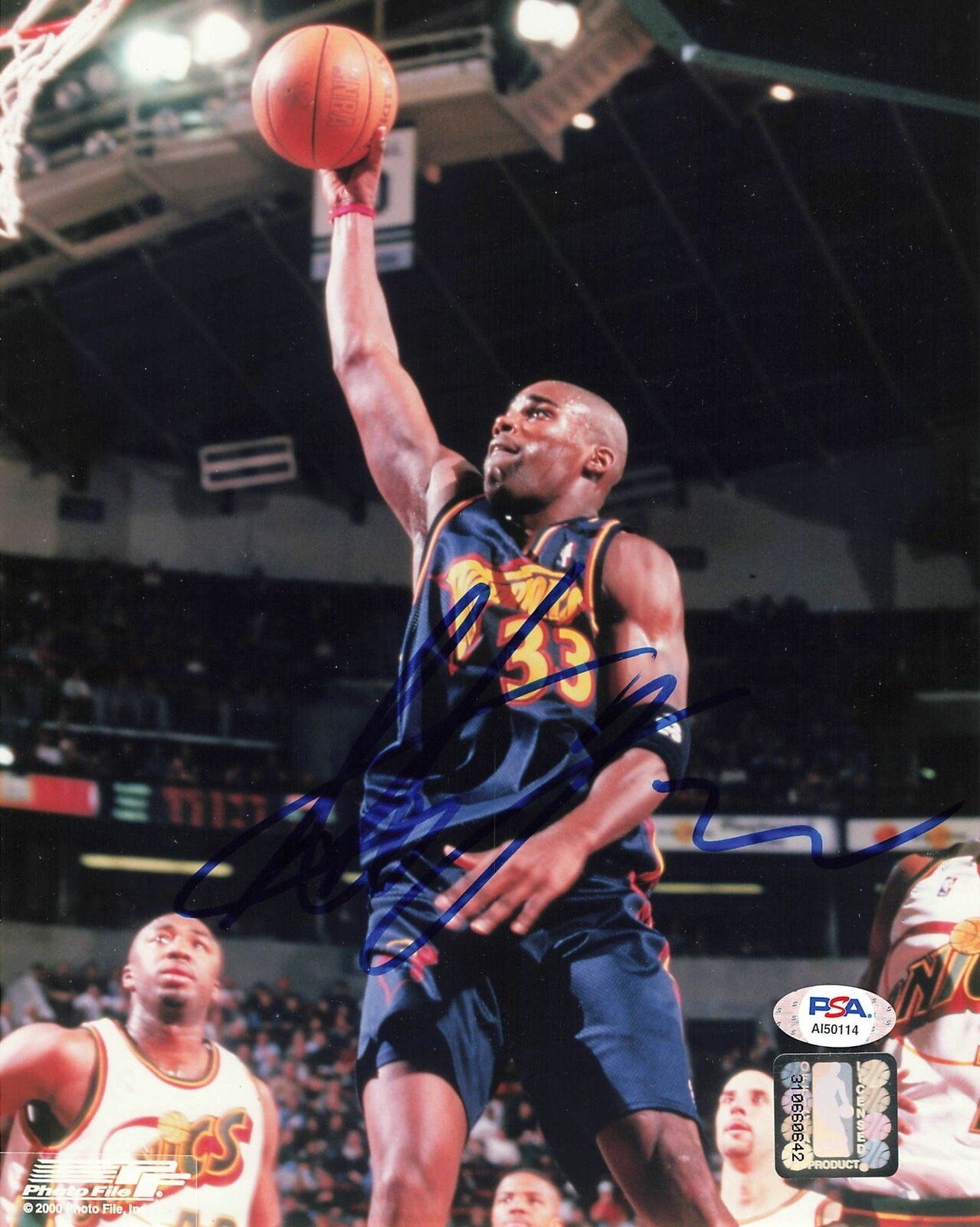 Antawn Jamison signed 8x10 Photo Poster painting PSA/DNA Golden State Warriors Autographed