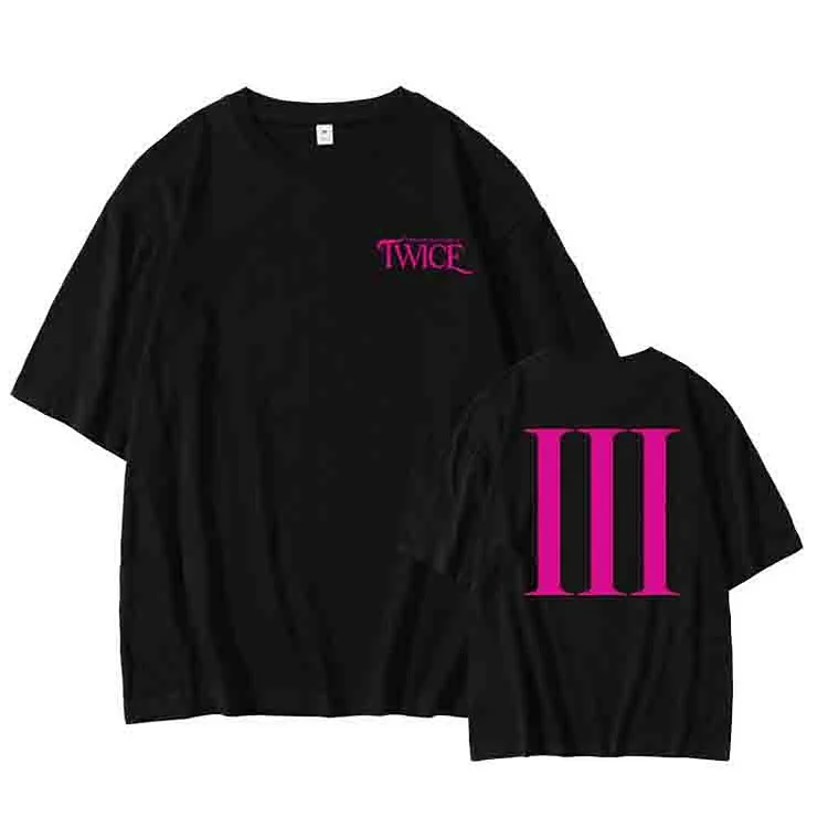 TWICE 4TH World Tour Ⅲ Concert Same T-shirt