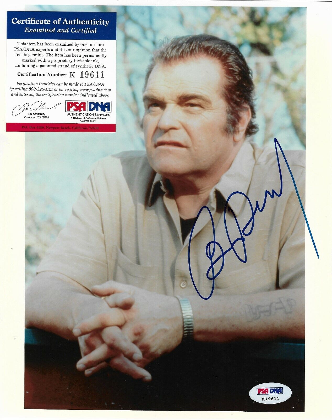 Brian Dennehy Signed 8x10 Photo Poster painting PSA/DNA COA AUTO Autograph RAMBO COCOON