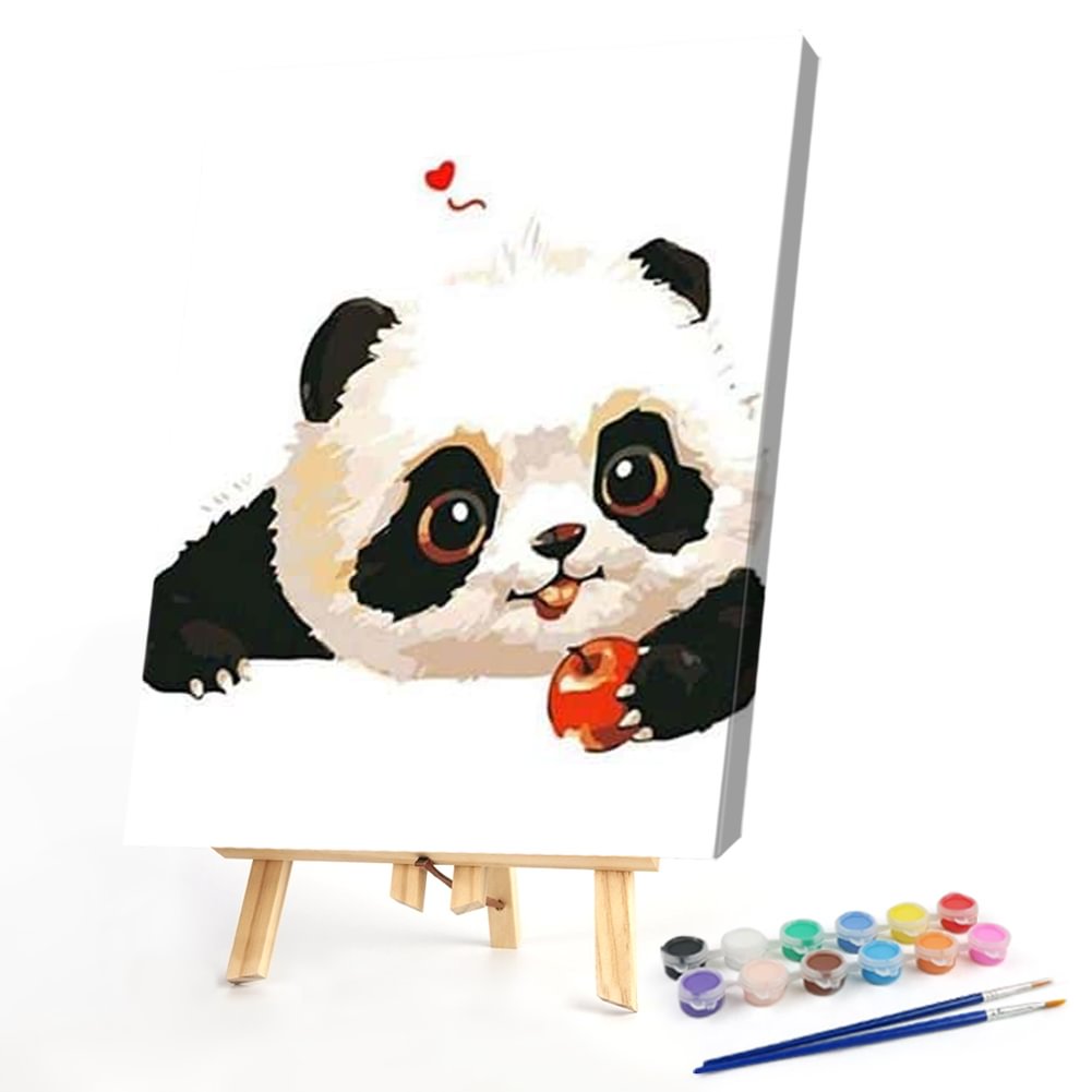 Panda Paint By Numbers(50*40CM)