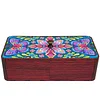 DIY Diamond Art Wooden Storage Box with Lid for Jewelry & Crafts Organization Kit