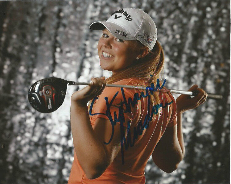 LPGA Stephanie Meadow Autographed Signed 8x10 Photo Poster painting COA A