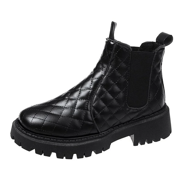 Women's Leather Chelsea Boots Orthopedic Waterproof Radinnoo.com