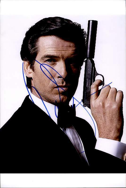 Pierce Brosnan authentic signed celebrity 10x15 Photo Poster painting W/Cert Autographed A00173