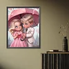 >SALE<5D DIY Full Round Drill Diamond Painting Sweet Couple Kit Home Decoration40x50cm