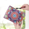 Diamond Painting Mandala Single Side PU Cosmetic Bag Ladies Clutch