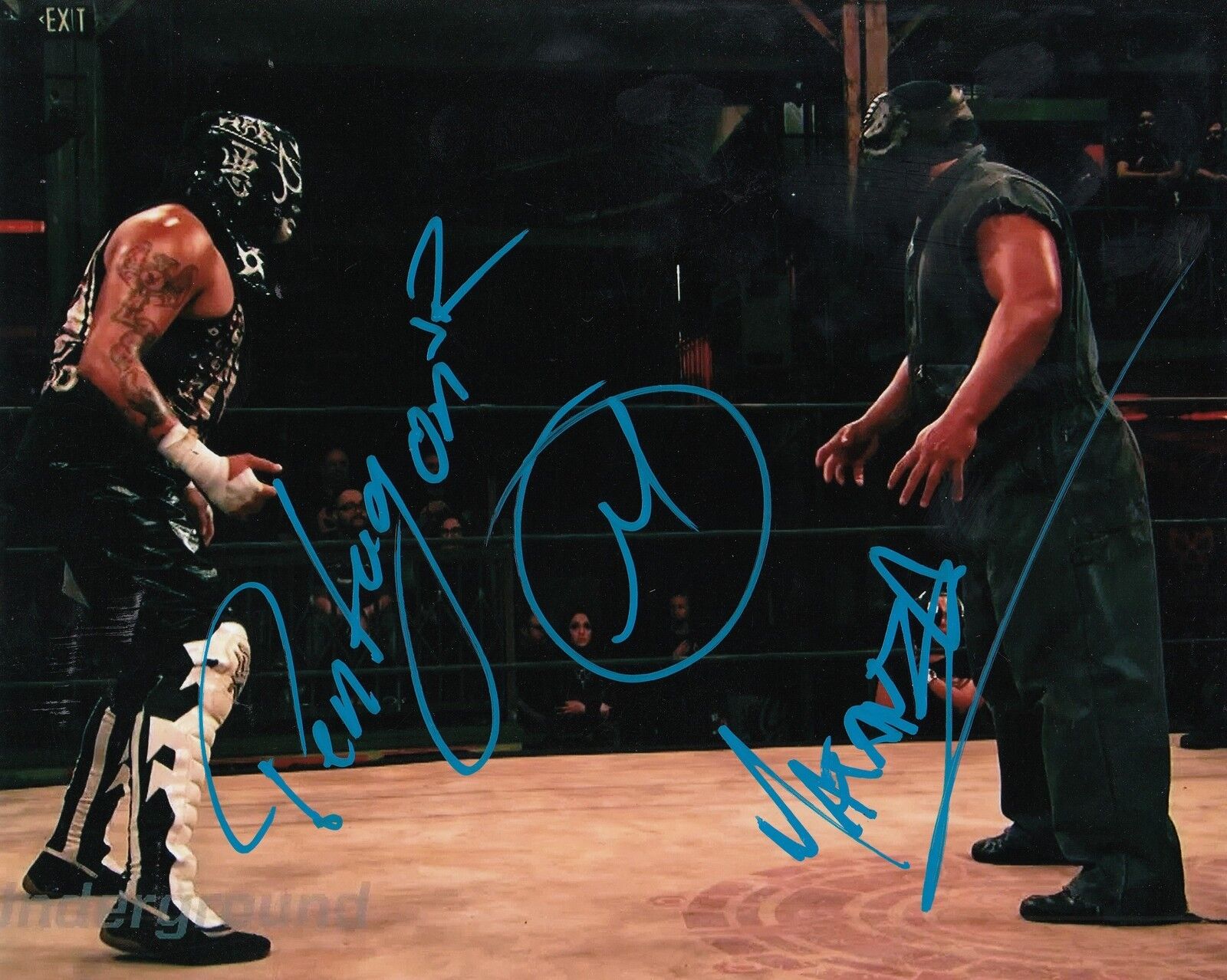 PENTAGON JR & FENIX signed (WRESTLING) 8X10 Photo Poster painting *Lucha Underground* W/COA #2