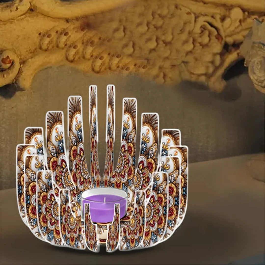 DIY Diamond Art Painting Kits of Candle Holder for Aromatherapy & Home Decor