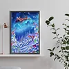 (40*60cm)Santa and Sleigh - Full Round Drill Diamond Painting