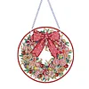 DIY Christmas Wreath Art Acylic Crystal Rhinestone Hanging Craft Kits